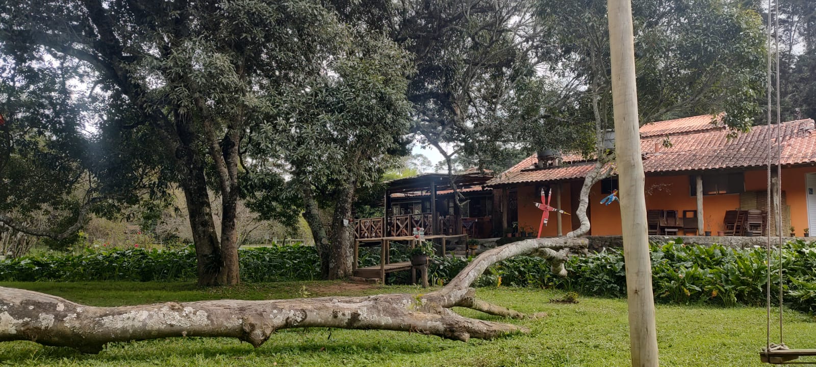 Prato típico servido no Kallas da Serra em Cunha